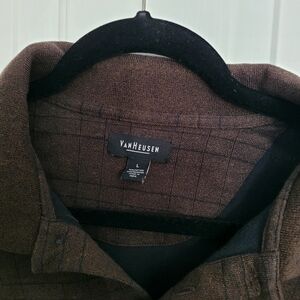 Van Heusen Men's Brown Long Sleeve
